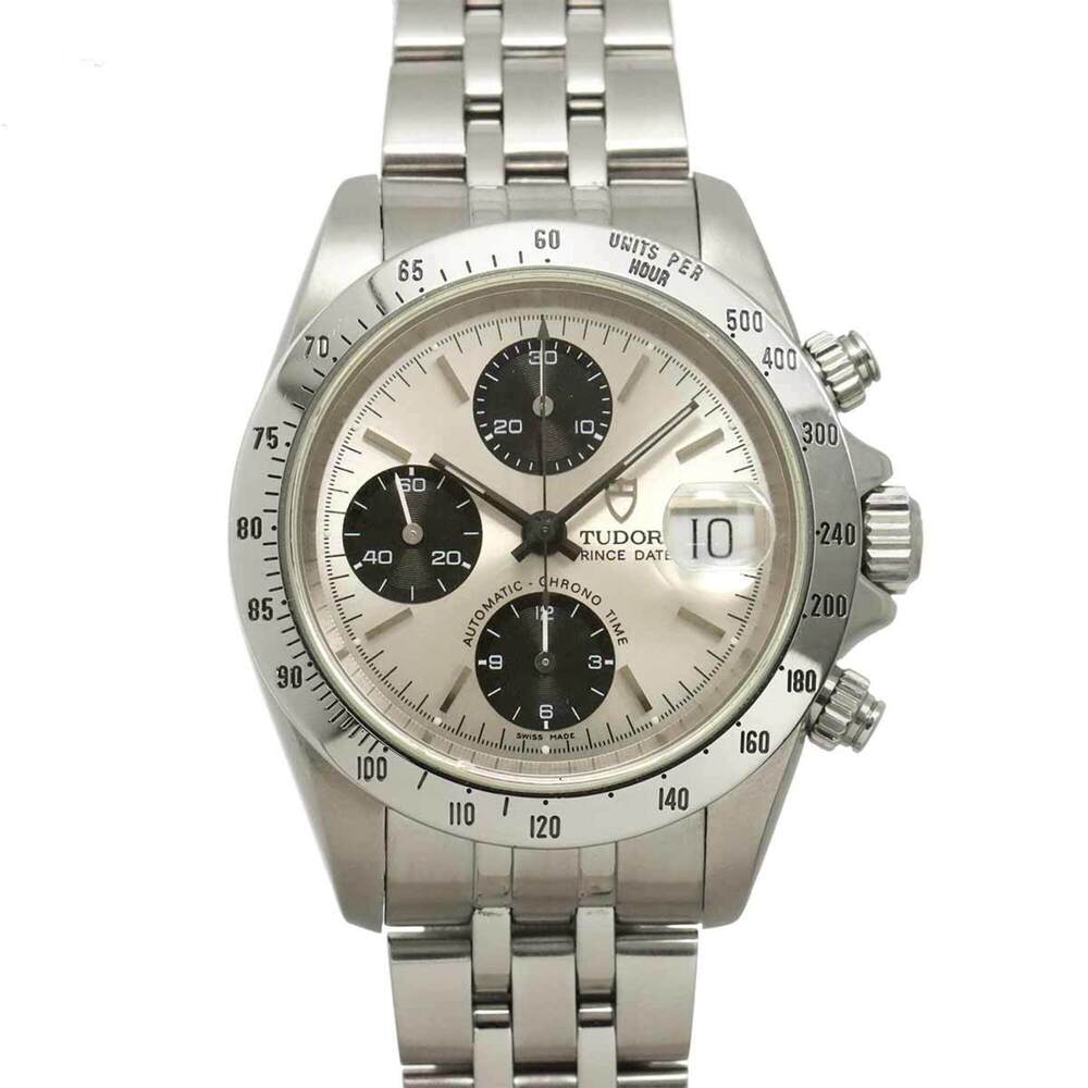 Tudor Chronotime 79280 Men's Watch, Silver, Automatic Movement
